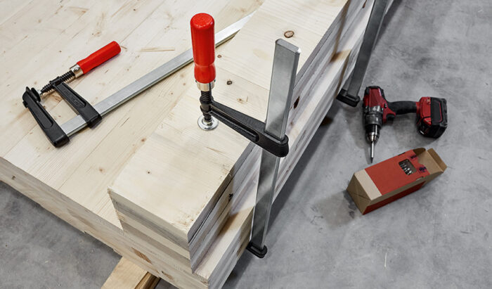 Bessey Ścisk śrubowy stolarski żeliwny TGKR 1250/120 - TGKR125 - obrazek 3