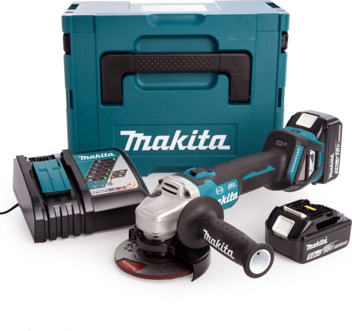 MAKITA SZLIFIERKA KĄTOWA 125MM 18V LI-ION LXT DGA504RT3J