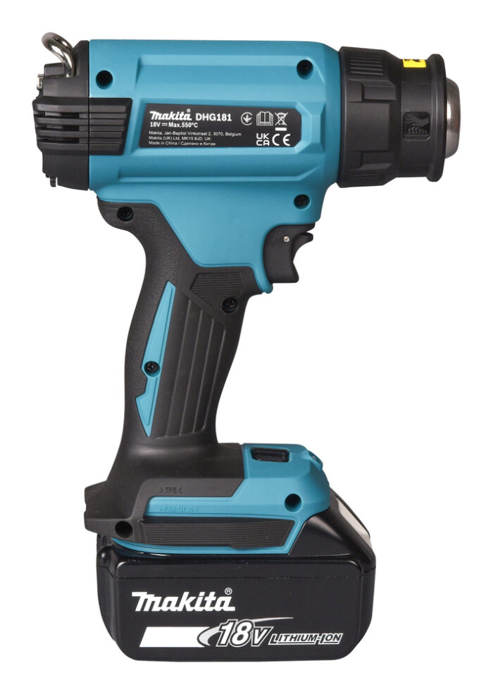 MAKITA OPALARKA AKU LI-ION 18 V 5,0AH DHG181RT - obrazek 3