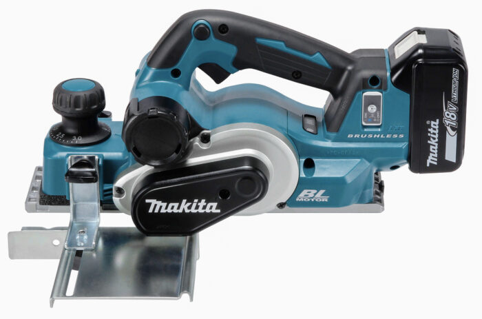 MAKITA STRUG DO DREWNA 82 MM AKU LION 18V 5,0AH DKP181RTJ - obrazek 5