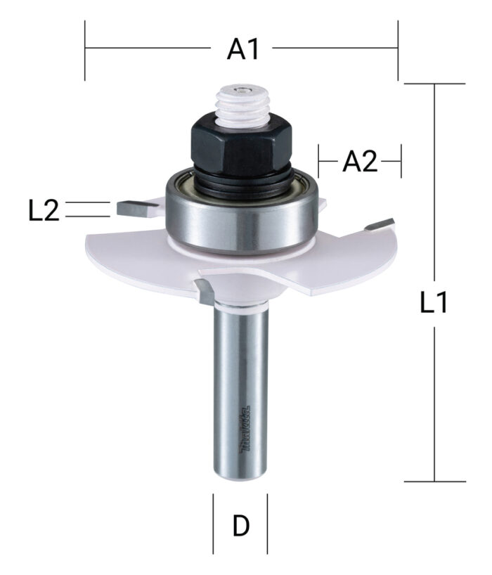 MAKITA FREZ DO WPUSTÓW P-79120