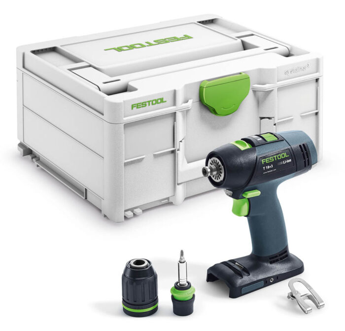 Festool Akumulatorowa wiertarko-wkrętarka T 18+3-Basic - sklep ToolCenter