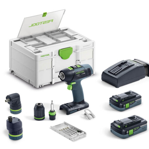 Festool Akumulatorowa wiertarko-wkrętarka T 18+3 HPC 4