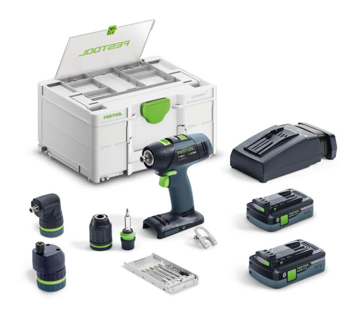 Festool Akumulatorowa wiertarko-wkrętarka T 18+3 HPC 4