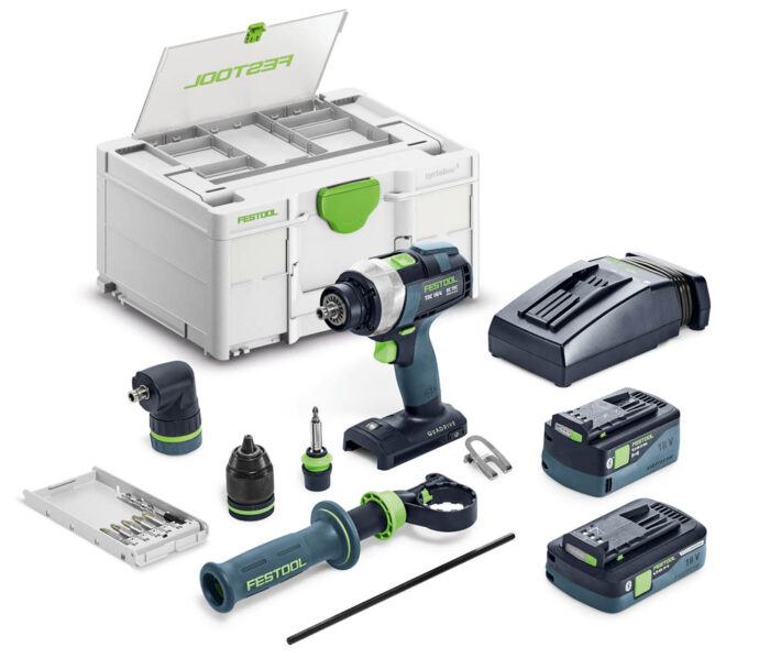 Festool Akumulatorowa wiertarko-wkrętarka TDC 18/4 5