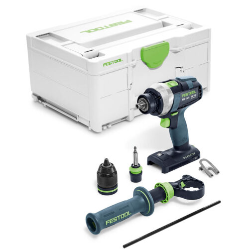 Festool Akumulatorowa wiertarko-wkrętarka TDC 18/4 I-Basic QUADRIVE - sklep ToolCenter