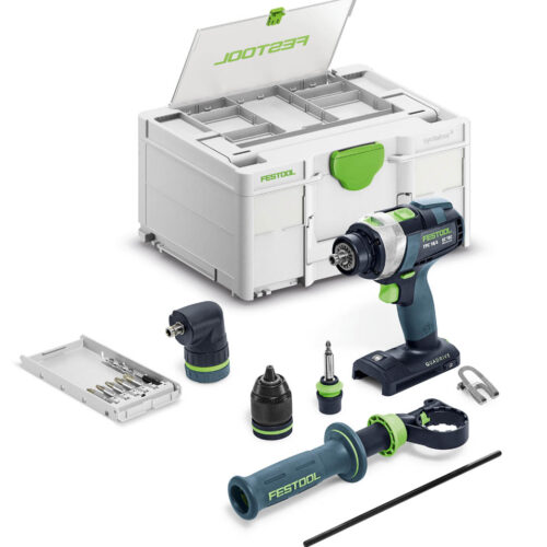 Festool Akumulatorowa wiertarko-wkrętarka udarowa TPC 18/4 I-Basic-Set QUADRIVE - sklep ToolCenter