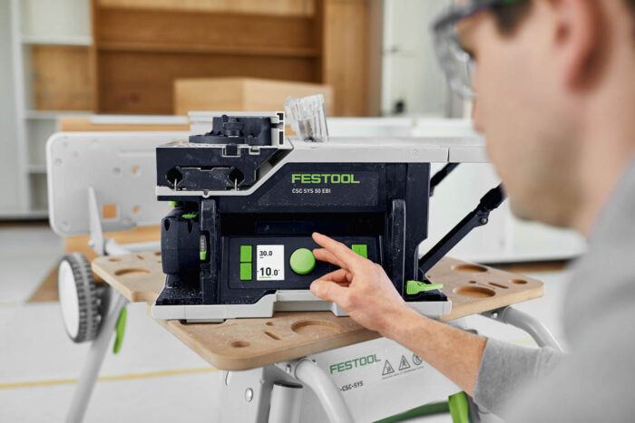 Festool Akumulatorowa stołowa pilarka tarczowa CSC SYS 50 EBI-Plus - 577374 - obrazek 6