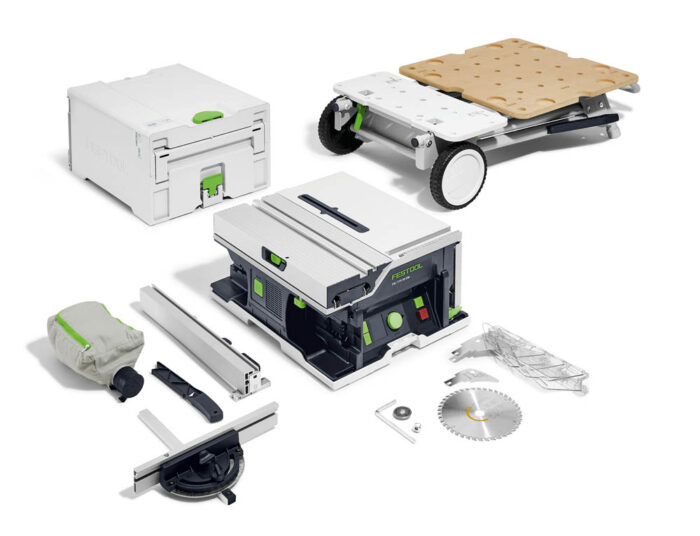 Festool Akumulatorowa stołowa pilarka tarczowa CSC SYS 50 EBI-Basic-Set - sklep ToolCenter