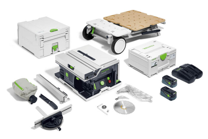 Festool Akumulatorowa stołowa pilarka tarczowa CSC SYS 50 EBI-Set - sklep ToolCenter