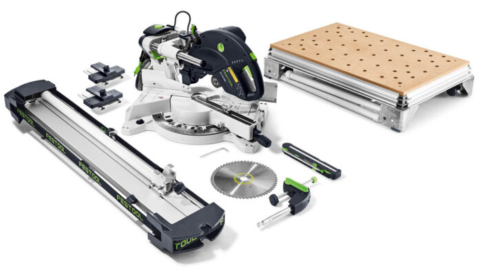 Festool Ukośnica przesuwna KS 120 REB-Set-MFT KAPEX - sklep ToolCenter