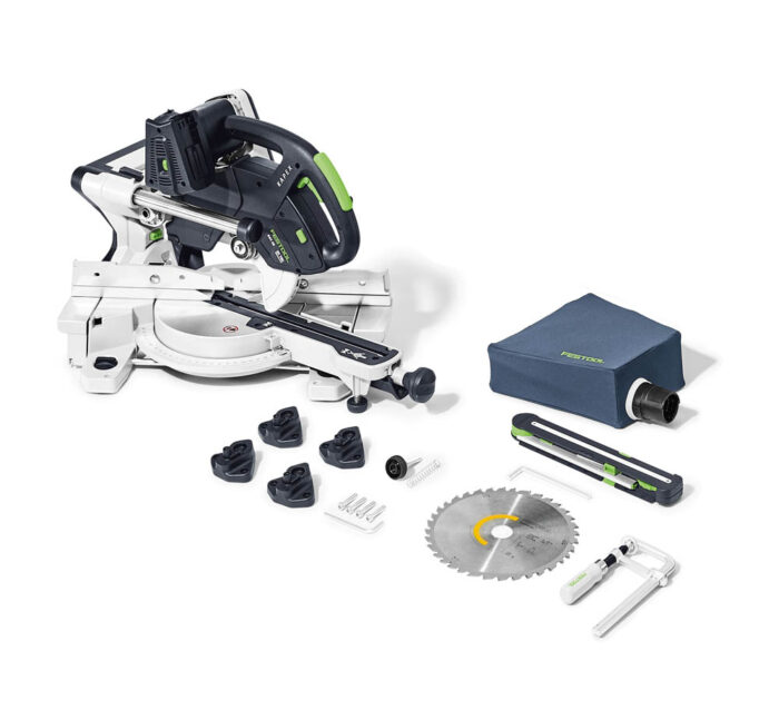 Festool Akumulatorowa ukośnica przesuwna KSC 60 EB-Basic KAPEX - sklep ToolCenter