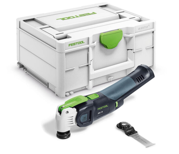 Festool Akumulatorowe urządzenie wielofunkcyjne OSC 18 E-Basic VECTURO - sklep ToolCenter