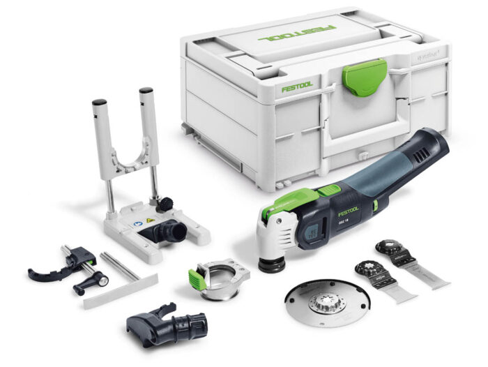 Festool Akumulatorowe urządzenie wielofunkcyjne OSC 18 E-Basic-Set VECTURO - sklep ToolCenter