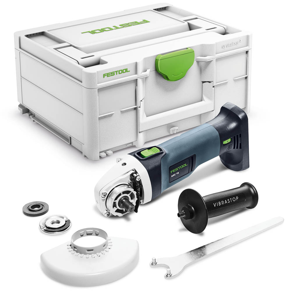 Festool Akumulatorowa szlifierka kątowa AGC 18-125 EB-Basic - sklep ToolCenter