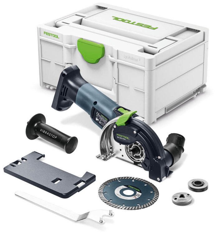 Festool Akumulatorowy system cięcia z osprzętem diamentowym DSC-AGC 18-125 FH EB-Basic - sklep ToolCenter