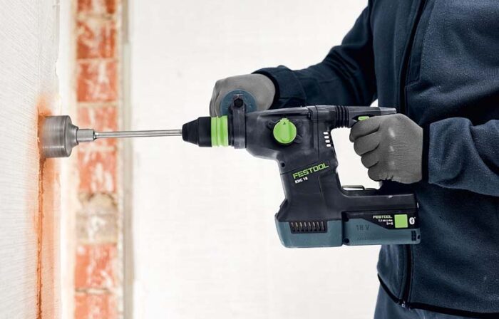 Festool Akumulatorowa młotowiertarka z funkcją kucia KHC 18 5,0 EBI-Plus - 577448 - obrazek 5