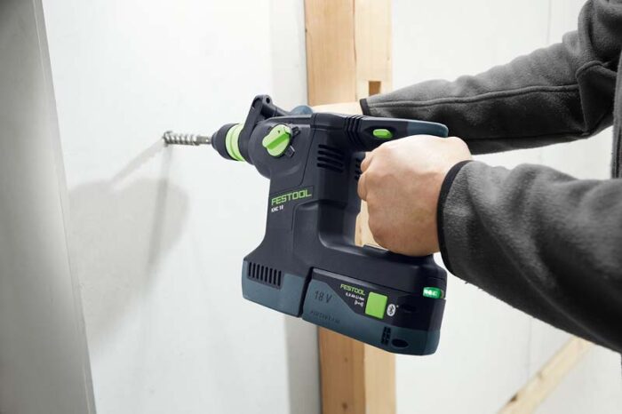 Festool Akumulatorowa młotowiertarka z funkcją kucia KHC 18 5,0 EBI-Plus - 577448 - obrazek 3