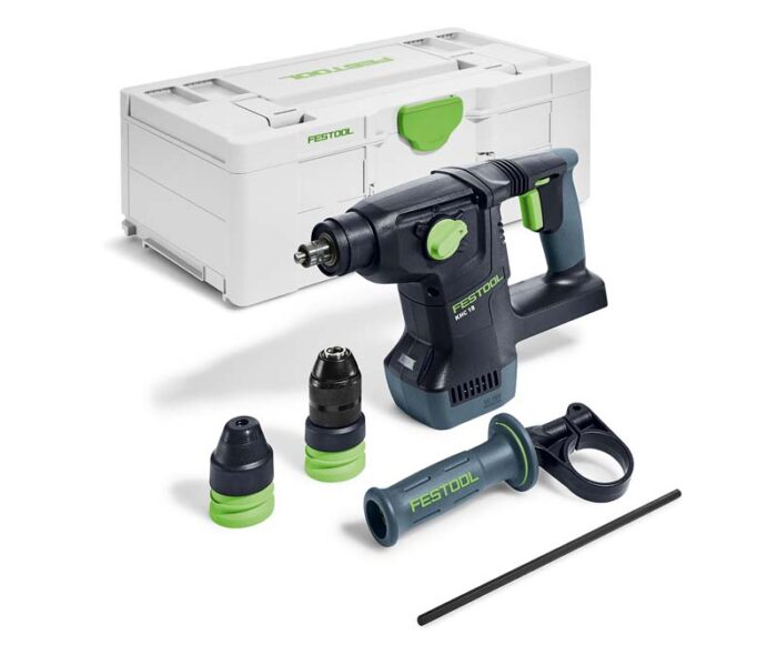 Festool Akumulatorowa młotowiertarka z funkcją kucia KHC 18 EB-Basic