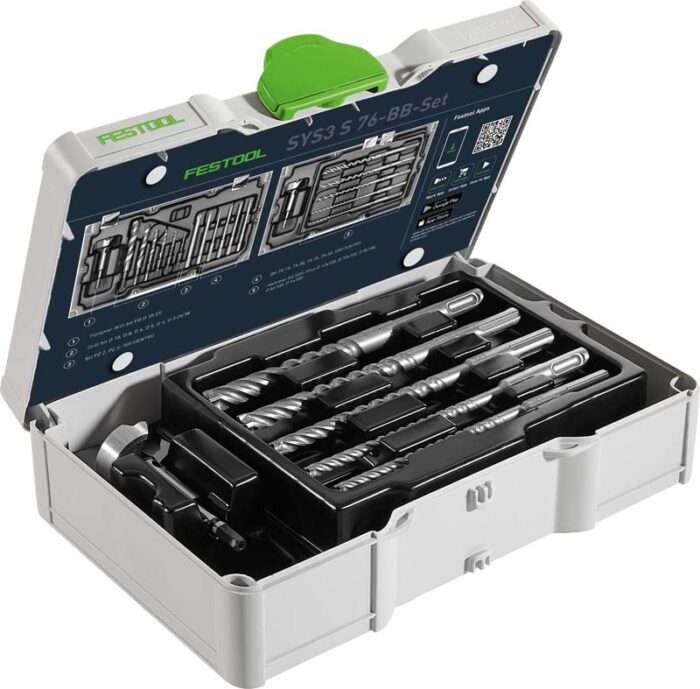 Festool Zestaw bitów i wierteł SYS3 S 76-BB-Set - 578119 - obrazek 2