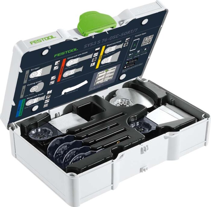 Festool Tarcza pilarska do urządzenia wielofunkcyjnego - zestaw SYS3 S 76-OSC-SORT/7 - 578116 - obrazek 2