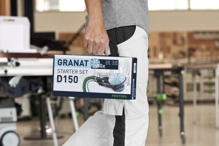 Festool Krążki ścierne STF D150/48 GR-Set Granat - 578166 - obrazek 6