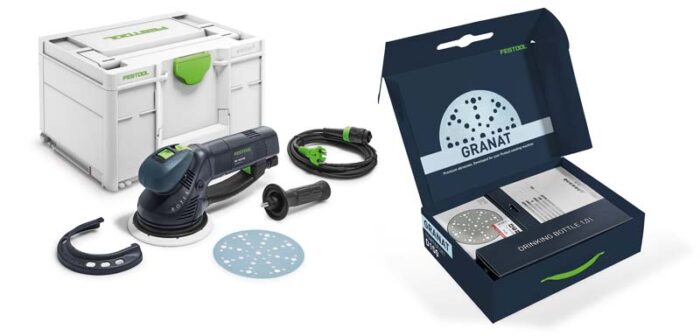 Festool Przekładniowa szlifierka mimośrodowa RO150 FEQ GR-Set P ROTEX