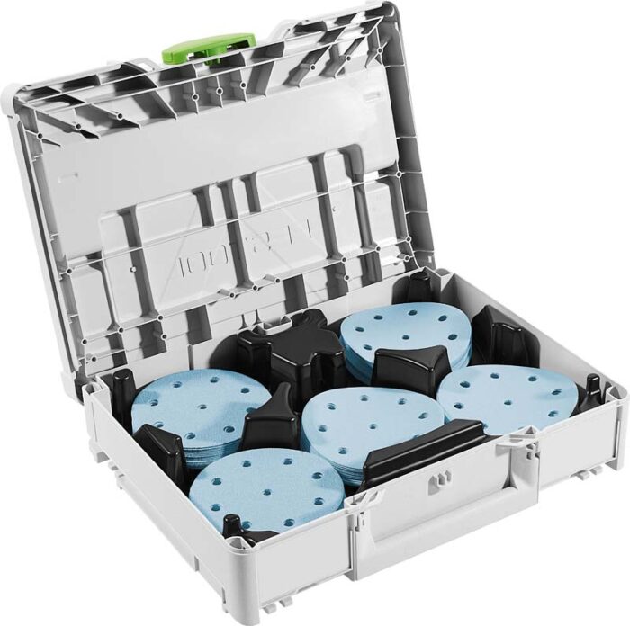 Festool Systainer³ na materiały ścierne SYS-STF D125 GR-Set Granat - 578193