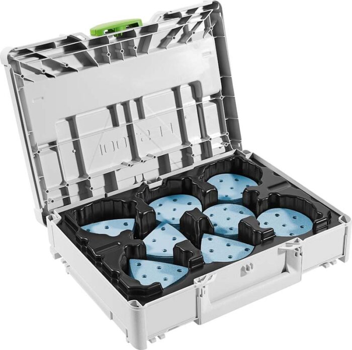 Festool Systainer³ na materiały ścierne SYS-STF D90/V93 GR-Set Granat - 578196