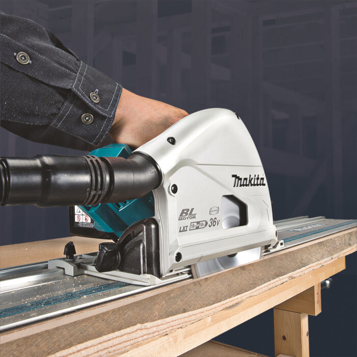 MAKITA AKUM. RĘCZNA PILARKA TARCZOWA-ZAGŁĘBIARKA LXT ®DSP600ZJ - obrazek 6