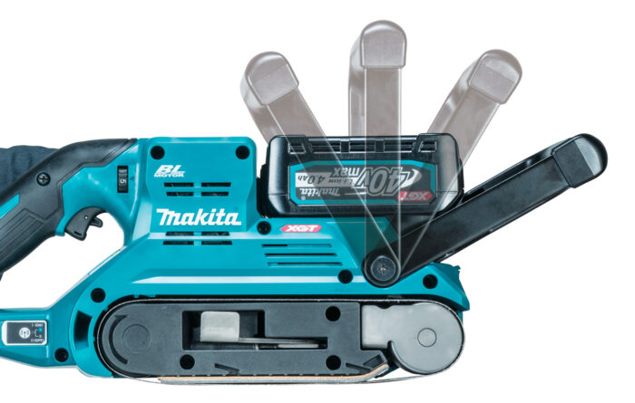 MAKITA NOWOŚĆ AKUM. SZLIFIERKA TAŚMOWA XGT ® BS001GZ - obrazek 4